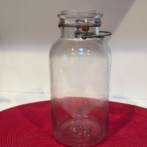 Antique glass jug